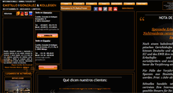Desktop Screenshot of castillo-gonzalez.es